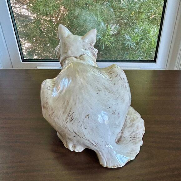Vintage Freeman & McFarlin Ceramic Cat Sculpture – Signed California Pottery - Picture 8 of 15
